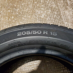 205/50 R15 CONTINENTAL pár letných pneumatík - 4