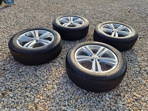 5x112 R18 orig. Volkswagen + 235/55 R18 Conti. zimné - 4