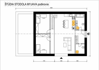 POLOSAMOTA STODOLA A POZEMOK 1080m2 PODKYLAVA -VOĽNÁ - 4