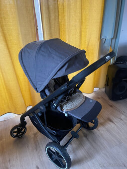 CYBEX Balios S Lux grey, podložka, fusak, sieťka, pršiplášť - 4