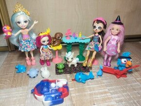 Enchantimals, Barbie, zvieratká, bábiky - 4