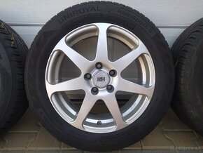 ALU disky RH 5x108 R16 + pneu Uniroyal 205/55 R16 - 4