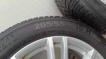 Sada elektrónov Ford 7Jx16H2 s pneu Semperit 205/55 R16 91H - 4