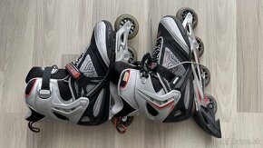 Kolieskové korčule Rollerblade TX 80 - man, EU44,5, chrániče - 4