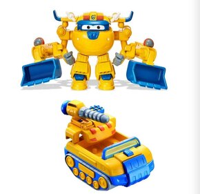 Super Wings Transformer bager + tank - 4