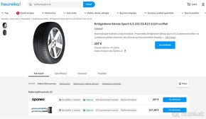 Predám nové  celoročné pneu Bridgestone 255/55 R19 111H - 4