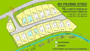 SKVELÁ CENA NOVOSTAVBA 100 M2 BUNGALOV 4+1 TYP 1 S POTOKOM,  - 4