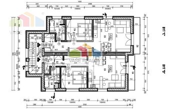 Predaj 2 IZB BYT "D" 58,64 m² + BALKÓN 6,26 m², novostav - 4