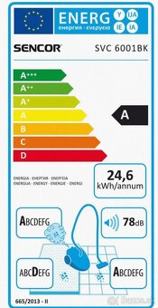 Sencor SVC 6001BK 3AAA - 4