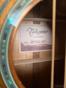 Predám ročnú elektroakustickú gitaru Takamine GN77KCE - 4