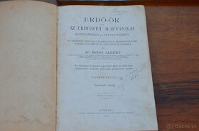 Predám knihu o lesnictve, v madarsko jazyku z roku 1902 - 4