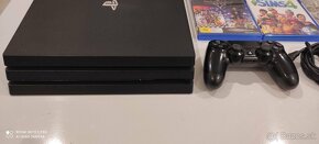 Ps4 pro 1tb+3 hry - 4