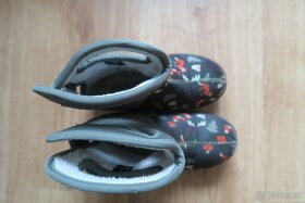 Detské zimné barefoot topánky - 4
