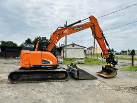 Pásové rypadlo DOOSAN DX 140 LCR-5, špičkový stav, rototilt - 4