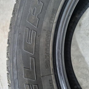 Letné pneumatiky 265/60 R18 BRIDGESTONE DOT3422 - 4