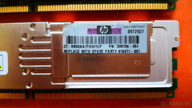 Server RAM SAMSUNG 2x1GB PC2-5300F ECC Fully Buffered ECC - 4