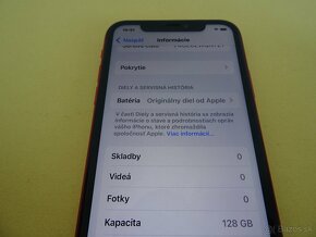 iPhone 11 128GB RED - ZÁRUKA 1 ROK - 100% BATERIA - 4