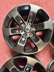 6x139.7 R18 originál Černé alu disky Dodge RAM 5.Gen - 4