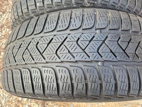 215/55 r17 zimné 4 ks PIRELLI dezén 6,5-6,1 mm DOT2019 - 4