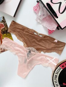 Victoria’s Secret tanga nohavičky vyššia rada VS velk. S - 4