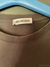 balenciaga small logo tricko - 4