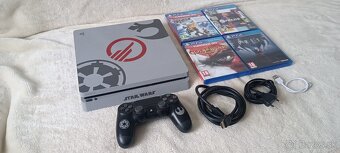 Limitovaná verzia PS4 starwars s hrami - 4