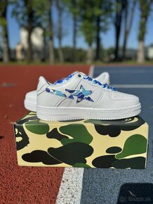 A Bathing Ape Bape Sta Low ABC Camo White Blue (2022) - 4