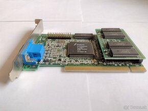 Predám retro grafiku Trident ProVidia, PCI, 4MB - 4