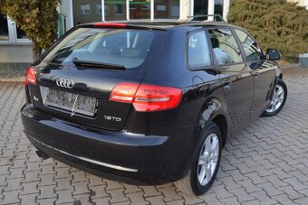 AUDI A3 1.9 TDI, ČIERNA METALÍZA, KLÍMA, ELEKTRÓNY R16 - 4