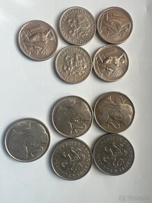 1 koruna a2 koruna ČSR 1946 a 1947, 8  spolu 10€ - 4