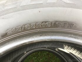 215/65 r16 letné Bridgestone - 4