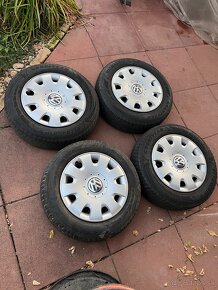 Plechové disky 5x112r15 skoda seat audi vw - 4