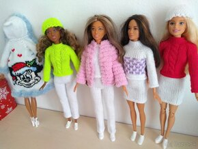 plážové šaty pre bábiky barbie  KEN Evi kely rainbow high - 4