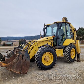 Traktorbager KOMATSU WB 97S( JOYSTICK 2007 - 4