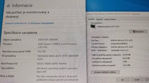 Herné pc 6jadro Ryzen 5 3600 3,60ghz/16GB/SSD/GTX1070 8GB - 4