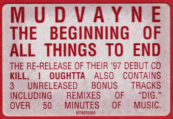 CD Mudvayne ‎– The Beginning Of All Things To End 2001 - 4