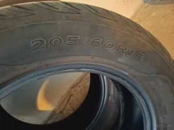 Predám letné pneumatiky 205/60 R16 H92 - 4