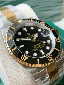 Rolex Submariner Date, Nové, 41mm, Zlato-čierne - 4