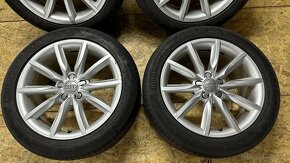 Originál Audi 5x112 R18 + Letné Continental 245/45 R18 Y XL - 4