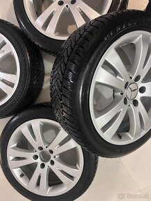 5x112 r17 orig. Mercedes + zimné pneu 225/45 r17 - 4