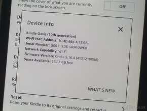 Predám čítačku kníh Amazon Kindle Oasis 3 - 4