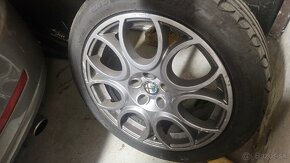 Predám alu kolesá alfa romeo 159 5x110 r 18 - 4