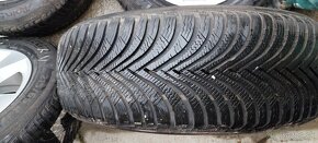 Alu Škoda 5x112 a zimné Michelin Alpin 5 215/65 R17 - 4