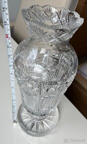 Krištaľová váza 35 cm - 4