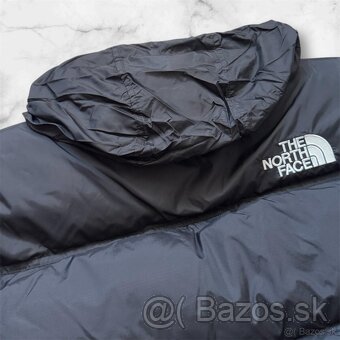 The North Face Nuptse 1996 Páperová Bunda Čierna - 4