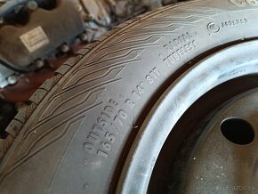 Plechové disky 14" 4x100 165/70 R14 - 4