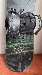 Predám snowboard Burton Flight Attendant 159 + viazanie SP - 4