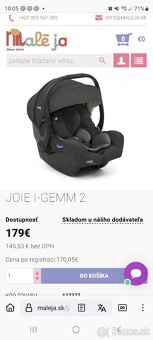 Joie i-Gemm 2 vajicko PC 179 EUR - 4