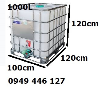 Predám použité IBC z potravín 1000L - 4