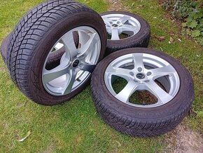 17" ALU 5x115 Opel Insignia + zimné 215/55 r17 7mm TOP sada - 4